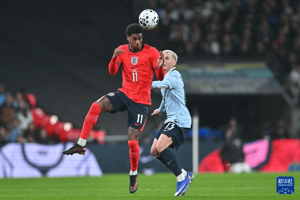 友谊赛：英格兰战平乌拉圭